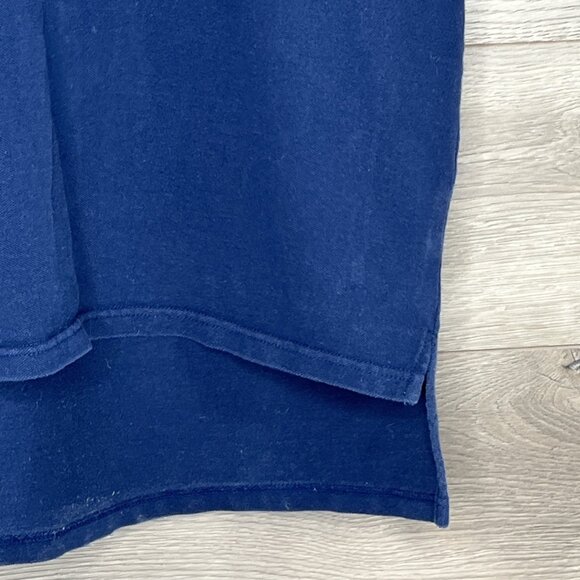 Majestic Men's Polo Shirt NFL Denver Broncos Navy Cotton Size XL - 1990’s - Picture 4 of 9